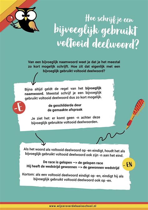 voltooid deelwoord bijvoeglijk gebruikt.